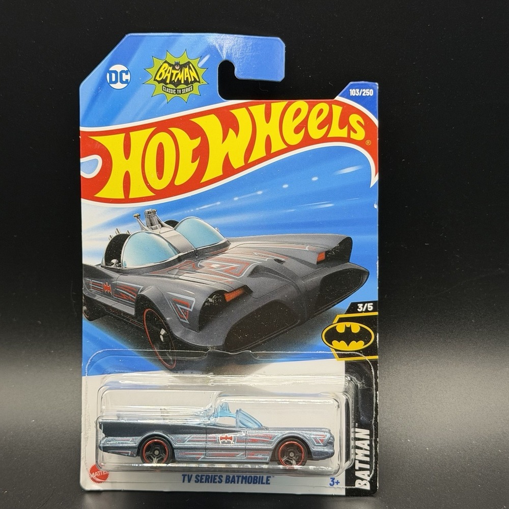 2025 Hot Wheels TV Series Batmobile (103/250) - Batman #3/5 DC Comics